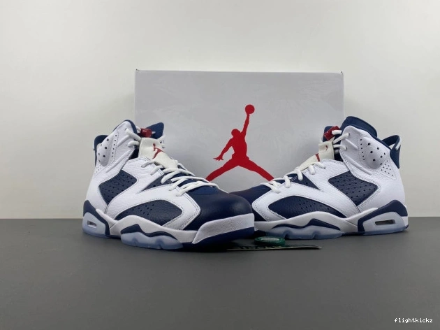 Air CT8529-164 Olympic Jordan 6 1119